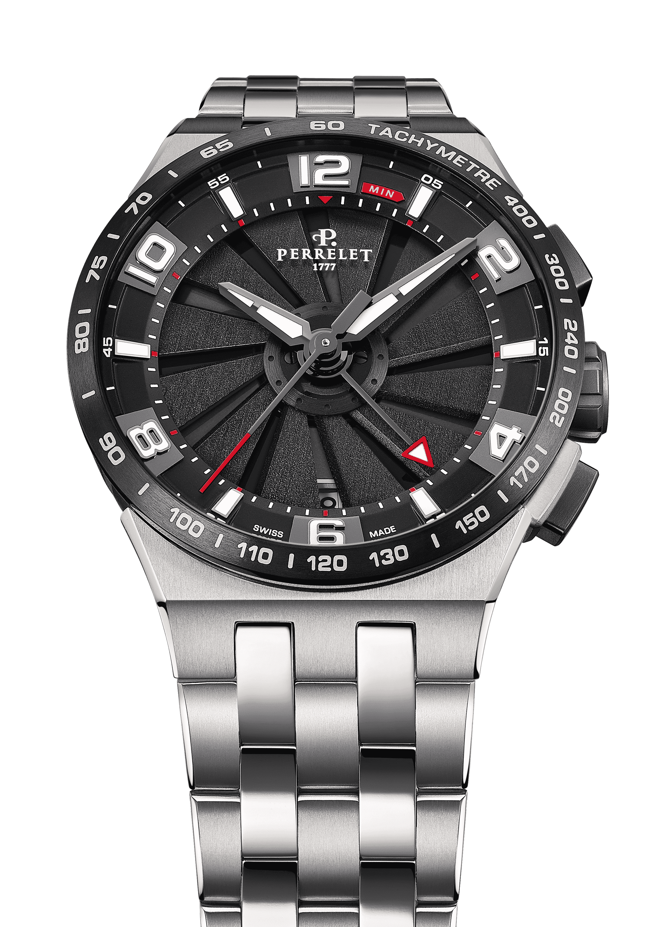 Perrelet Turbine Chrono Neo Light Grey A4072/3 — фотография 3