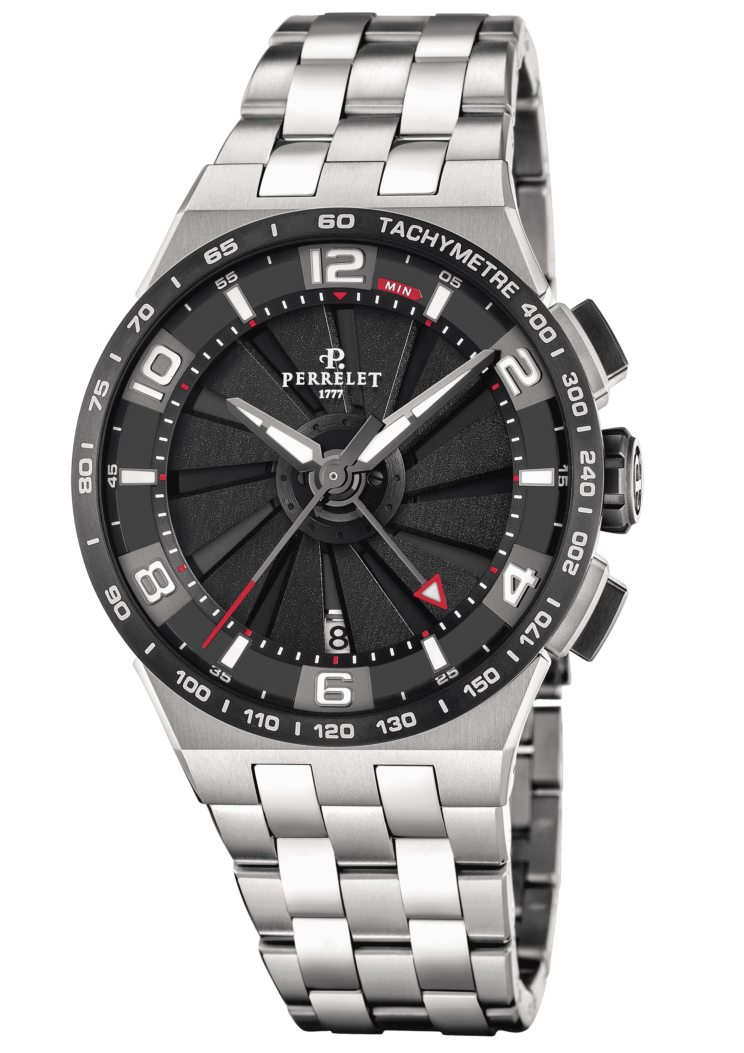 Perrelet Turbine Chrono Neo Light Grey A4072/3
