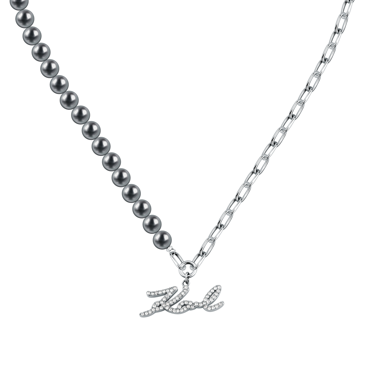 Karl Lagerfeld Колье Pearl KLAYR02 — фотография 1