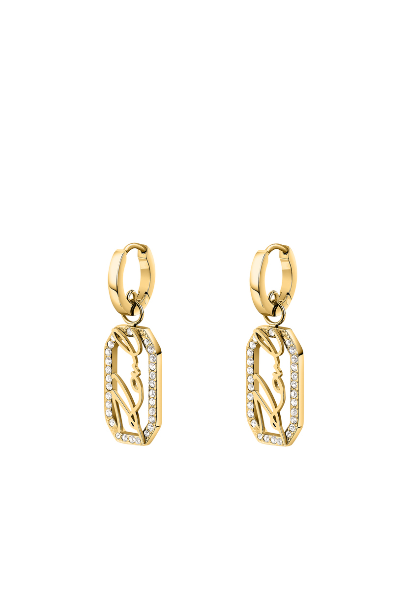 Karl Lagerfeld Серьги Crystals KLAYC45 — фотография 1