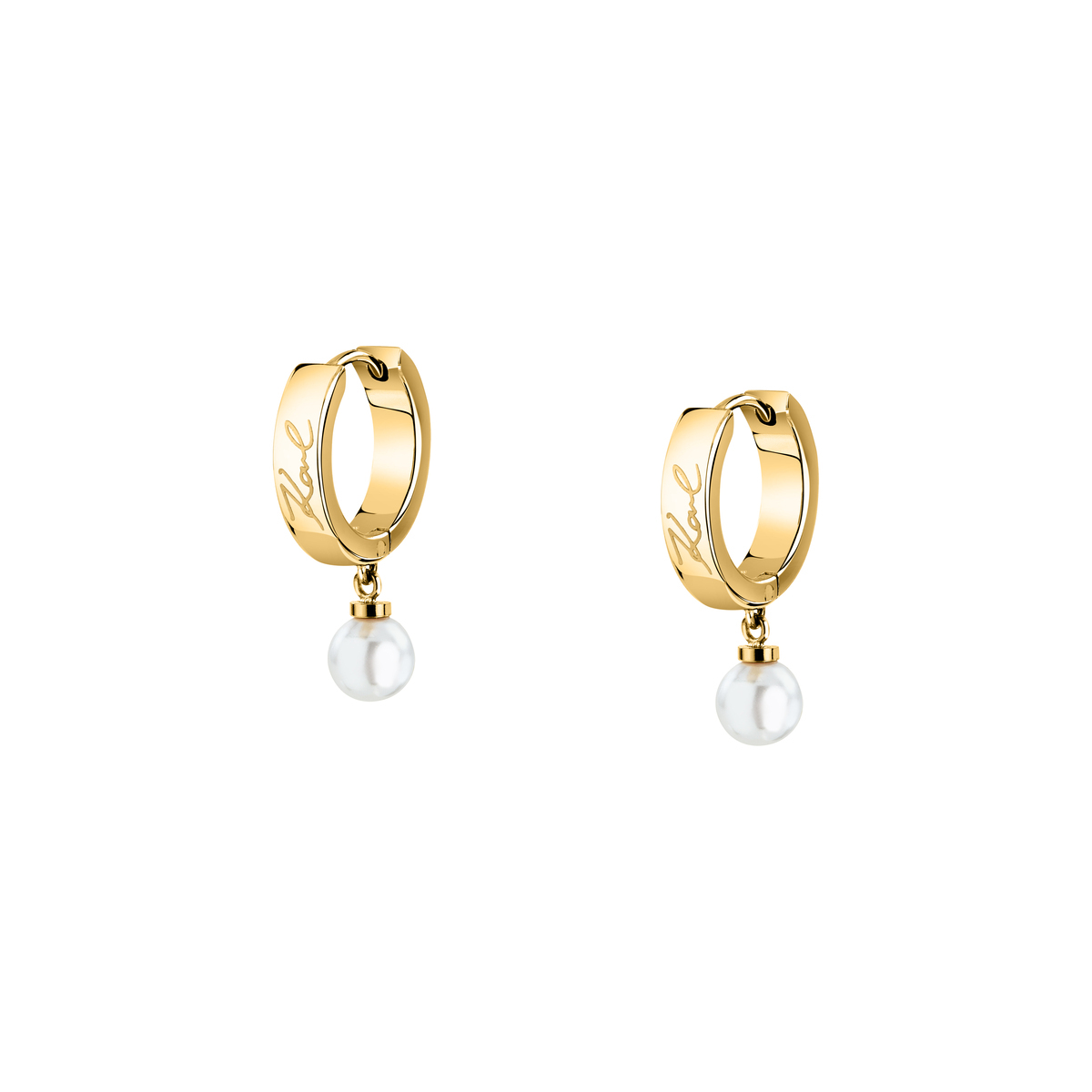 Karl Lagerfeld Серьги Pearl KLAYR15 — фотография 1